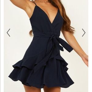 Showpo Navy Dress